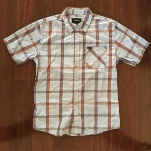 Brixton Howl s/s button up shirt. Size Medium
